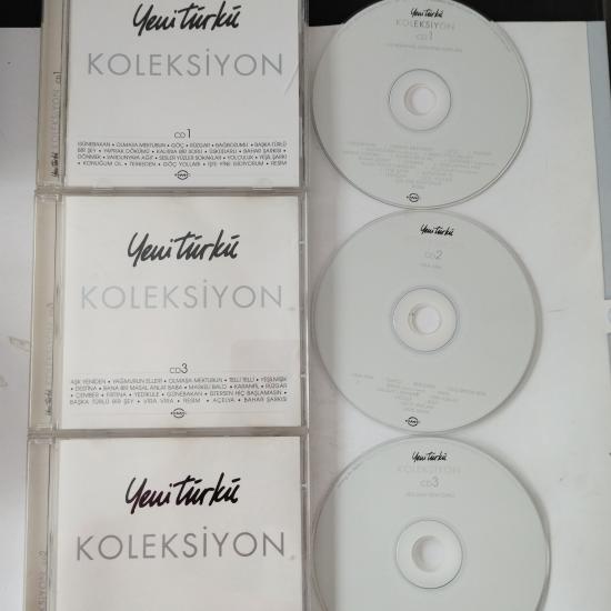 Yeni Türkü ‎/  Koleksiyon 1-2-3 / Türkiye Basım-  2. El 3XCD Albüm