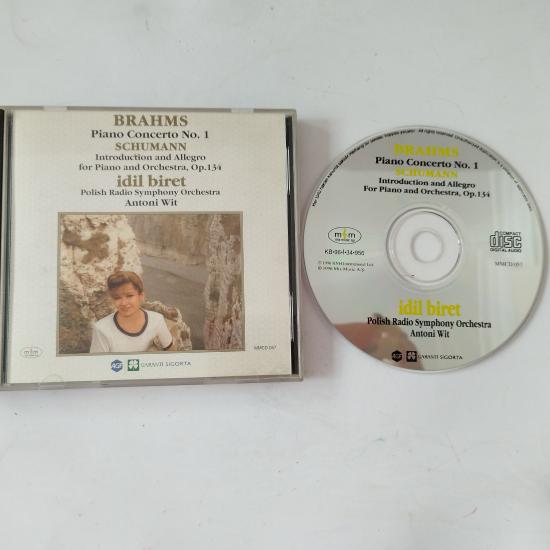 Brahms / Schumann  - İdil Biret / Piano - 1996  Türkiye Basım-  2. El CD Albüm
