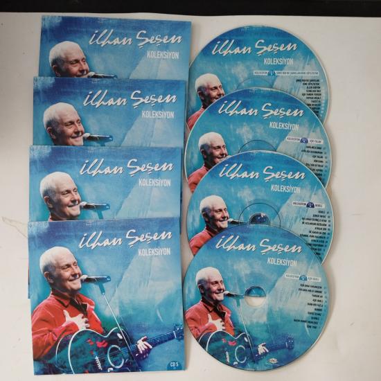 İlhan Şeşen / Koleksiyon  -  Türkiye Basım - 2. El 4xCD Albüm