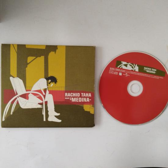 Rachid Taha ‎– Made In Medina -  2000 Fransa Basım - 2. El CD Albüm