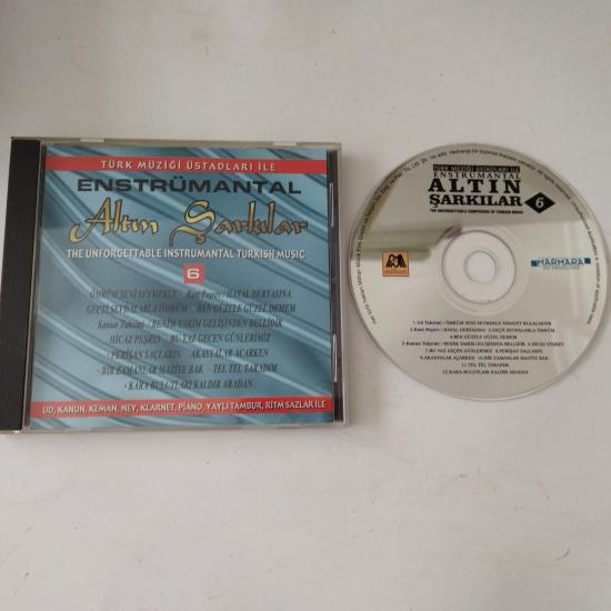 Enstrümantal Altın Şarkılar 6  -  Türkiye Basım - 2. El CD Albüm
