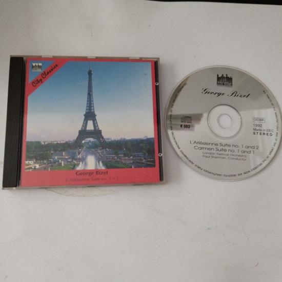 George Bizet / L’Arlesienne Suite no.1+2 -  1992 Avrupa Basım - 2. El  CD Albüm