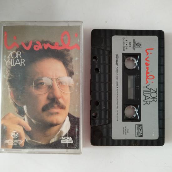 Livaneli  ‎–  Zor Yıllar-  1987 Türkiye Basım 2. El Kaset