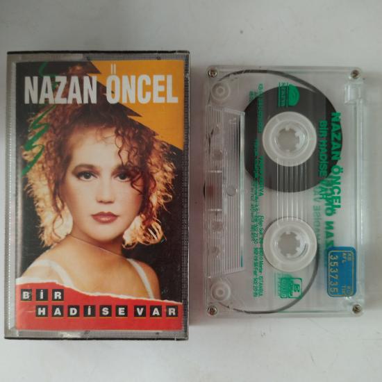 Nazan Öncel ‎– Bir Hadise Var -  1991 Türkiye Basım 2. El Kaset