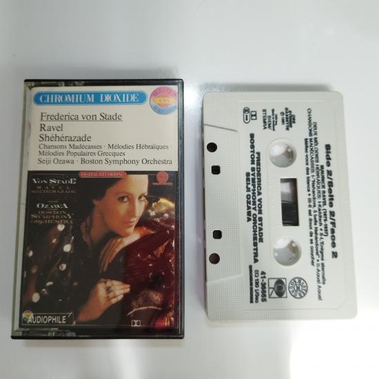 Ravel / Frederica von Stade, Seiji Ozawa, Boston Symphony Orchestra –  1981 Hollanda Basım 2. El Kaset