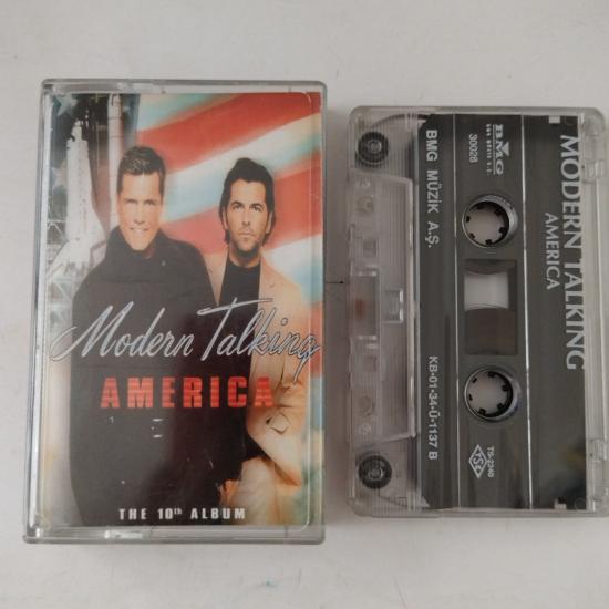 Modern Talking – America - The 10th Album –  2001 Türkiye Basım 2. El Kaset