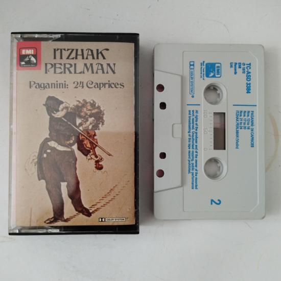 Paganini  / Itzhak Perlman – 24 Caprices –  1972 Avrupa Basım 2. El Kaset