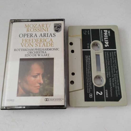 Frederica von Stade  - Philharmonie De Rotterdam, Edo de Waart – Mozart / Rossini–  1976 Hollanda Basım 2. El Kaset