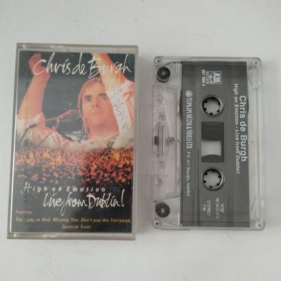 Chris De Burgh – High On Emotion: Live From Dublin  –  1992 Türkiye Basım 2. El Kaset