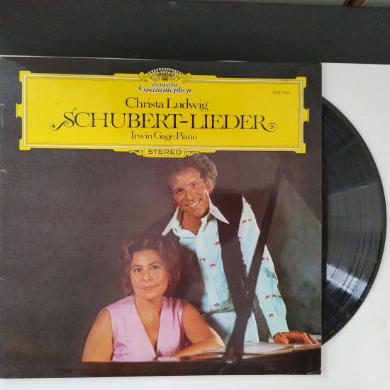Schubert, Christa Ludwig, Irwin Gage /Schubert-Lieder 1-2 /1974-75 İngiltere Basım 33 Lük 2XLP Plak