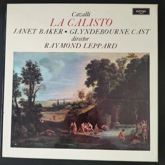 Cavalli - Janet Baker •  Cast, Leppard – La Calisto - 1972 İngiltere Basım 33 Lük 2xLP Box Set
