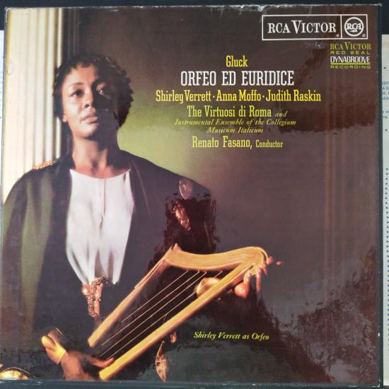 Gluck/ Verrett,  Moffo And  Raskin – Orfeo Ed Euridice  - 1966 İngiltere Basım 33 Lük 3xLP Box Set