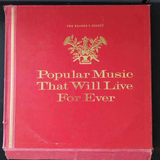 Popular Music That Will Live For Ever - İngiltere Basım 33 Lük 10xLP Box Set