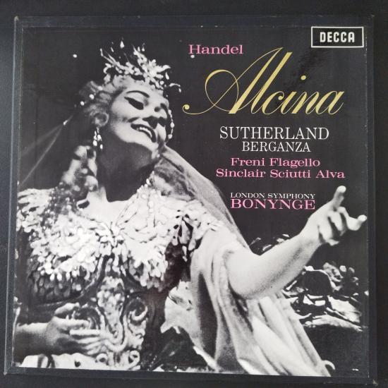Handel / Maina – Sutherland - Berganza - 1962 İngiltere Basım 33 Lük 3xLP Box Set