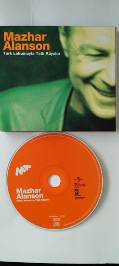 Mazhar Alanson ‎– Türk Lokumuyla Tatlı Rüyalar - 2002  Türkiye Basım  2. El  CD Digipak  Albüm