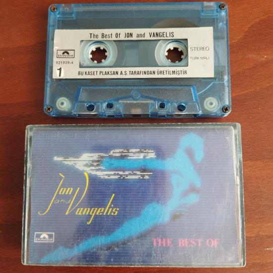 Jon And Vangelis  – The Best Of Jon And Vangelis – 1982 Türkiye Basım  2. El Kaset