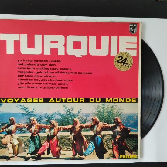 Turquie  -  Fransa Basım Albüm - 33 lük LP Plak