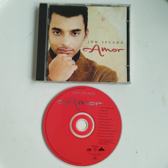 Jon Secada – Amor -  1995 Hollanda Basım - 2. El  CD Albüm