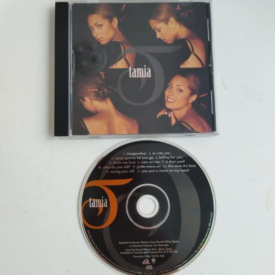 Tamia ‎– Tamia - 1998 Amerika Basım - 2. El  Promo CD Albüm