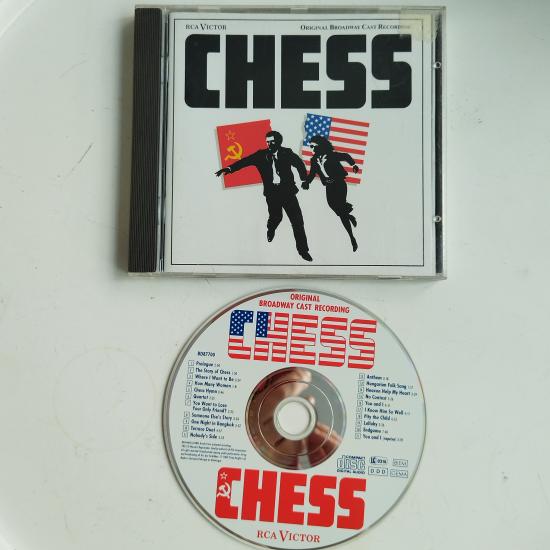 Chess (Original Broadway Cast Recording) - 1988  Almanya Basım - 2. El CD Albüm