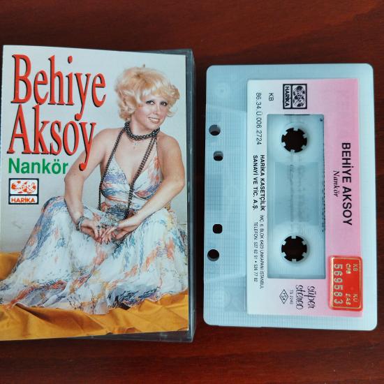 Behiye Aksoy / Nankör - 1986 Türkiye Basım 2. El Kaset