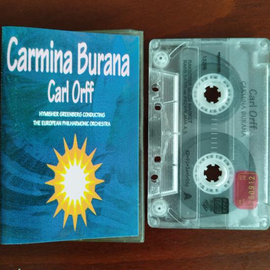 Carmina Burana / Carl Orff  - 1995 Türkiye Basım 2. El Kaset