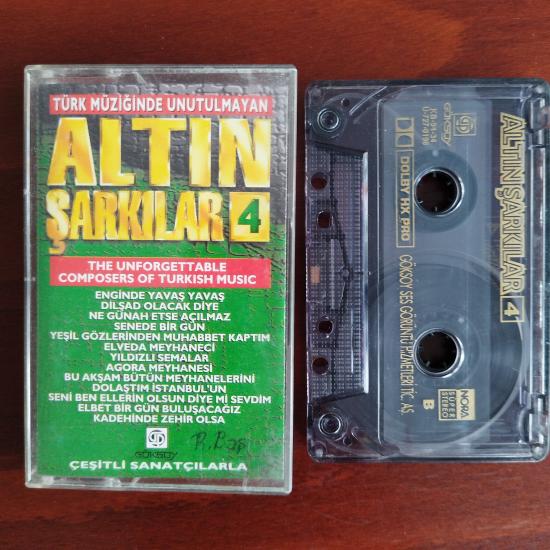 Altın Şarkılar 4 - 1994 Türkiye Basım 2. El Kaset
