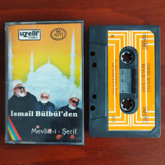 İSMAİL BÜLBÜL’DEN MEVLİDİ ŞERİF - Türkiye Basım 2. El Kaset ( Kağıt Baskı)