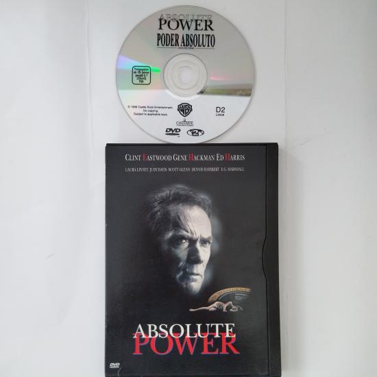 Absolute Power - Mutlak Güç  / Clint Eastwood - 2. El  DVD Film  (ilk Basım Karton Kapak)