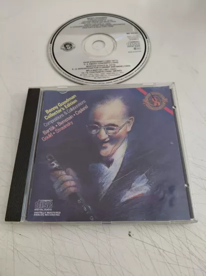 Benny Goodman - Compositions & Collaborations - Bartók, Bernstein, Copland, Stravinsky - Avrupa Basım CD Albüm
