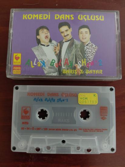 Komedi Dans Üçlüsü – Allak Bullak Show 2 - 1990 Türkiye Basım Kaset Albüm