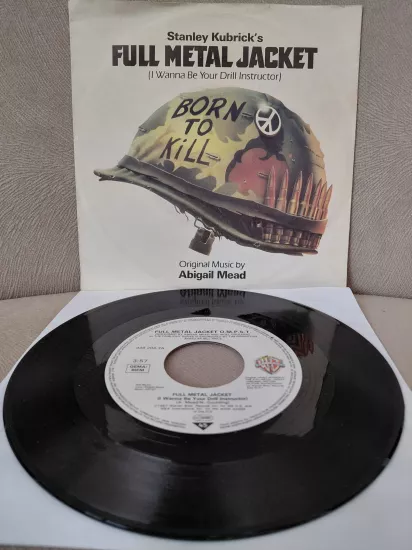 Abigail Mead –  Full Metal Jacket (Soundtrack) -  1987  Almanya Basım 45 lik Plak