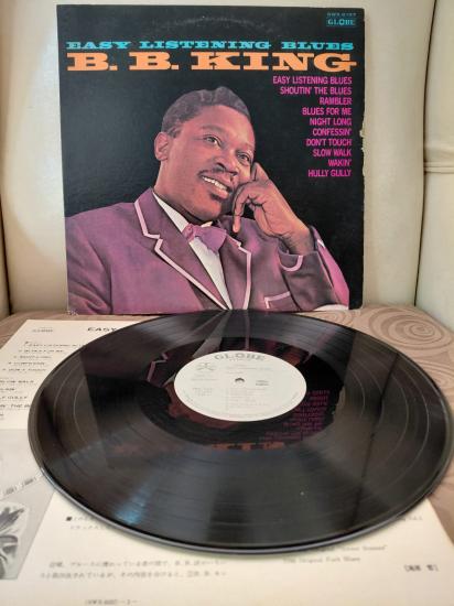 B. B. King  – Easy Listening Blues  - 1975 Japonya Basım LP Plak
