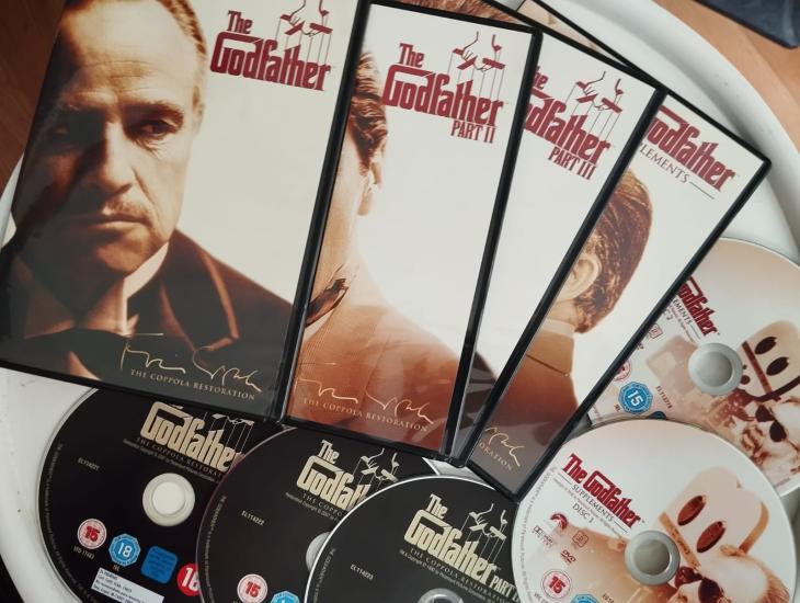 THE GODFATHER 1-2-3-Supplements - The Coppola Restoration  - 2. El 5 DVDlik  Box Set