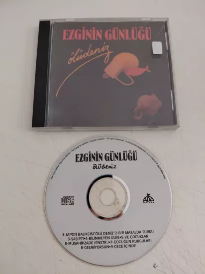 Ezginin Günlüğü –  Ölüdeniz -  1990 Türkiye  Basım CD Albüm