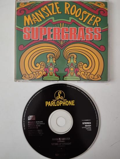 Supergrass – Mansize Rooster  -  1995 Avrupa  Basım - 2. El CD, Single