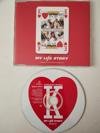 My Life Story – The King Of Kissingdom  -  1997 Avrupa  Basım - 2. El CD, Single , Promo