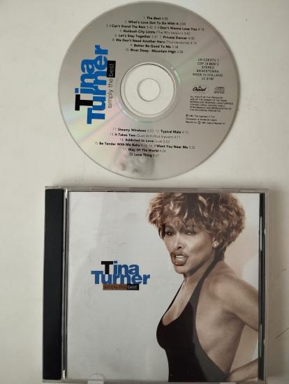 Tina Turner ‎– Simply The Best -  Avrupa  Basım - 2. El CD Albüm