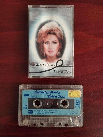 Nükhet Duru / Çek Halatı Gönlüm - 1987 Türkiye Basım 2. El Kaset Albüm