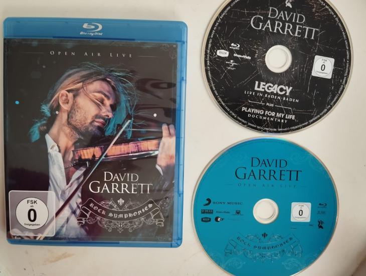 David Garrett - 2. El  2X Blu-ray / Konser