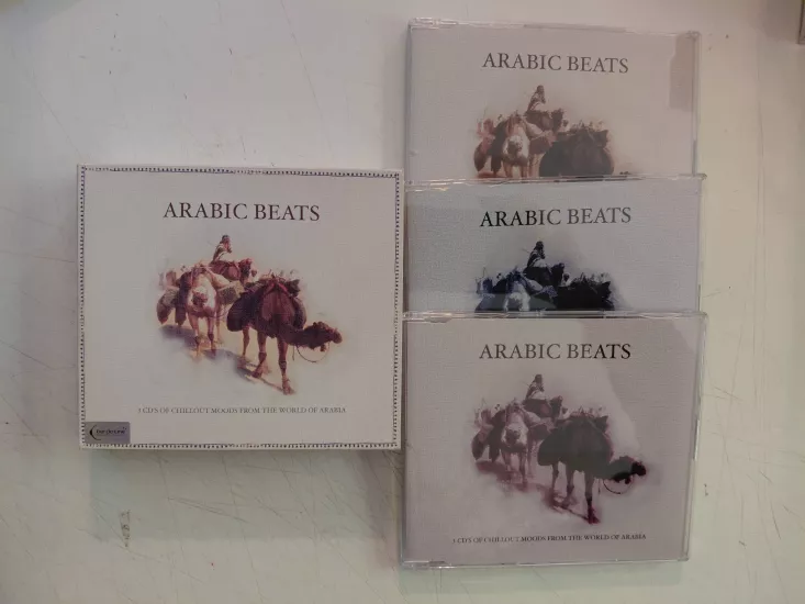Arabic Beats -  Chillout Moods From The World Of Arabia  - 2004 İngiltere Basım 3xCD Albüm
