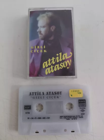 Atilla Atasoy –  Gizli Çiçek - 1991 Türkiye Basım Kaset