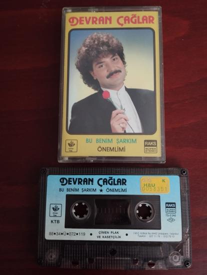 Devran Çağlar – Bu Benim Şarkım (Önemlimi) -  1988 Türkiye Basım  Kaset Albüm