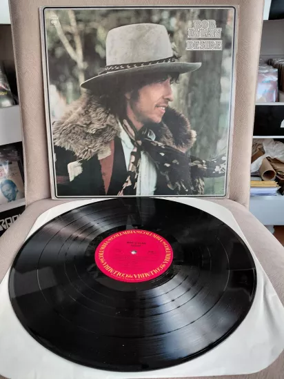 Bob Dylan – Desire  (One More Cup Of Coffee) - 1980  Japonya Basım LP Plak