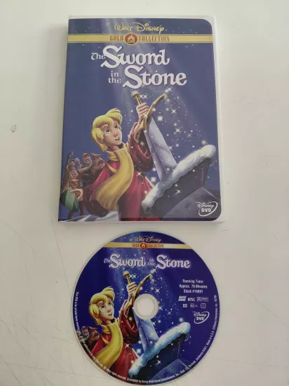 The Sword in The Stone  - DVD Animasyon /1. Bölge-Türkçe altyazı yoktur