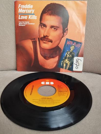 Freddie Mercury – Love Kills - 1984 Hollanda Basım 45 lik Plak
