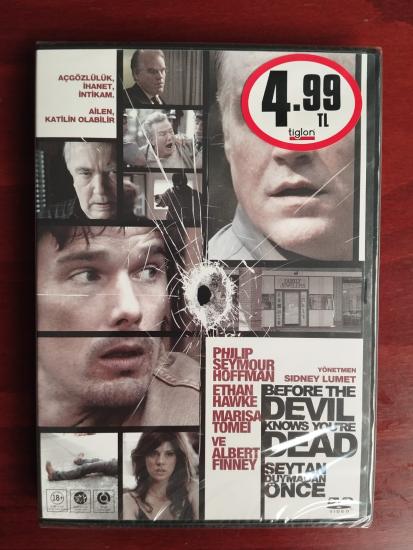 ŞEYTAN DUYMADAN ÖNCE  ( BEFORE THE DEVIL KNOWS YOU’RE DEAD  ) -  DVD  FİLM /AMBALAJLI