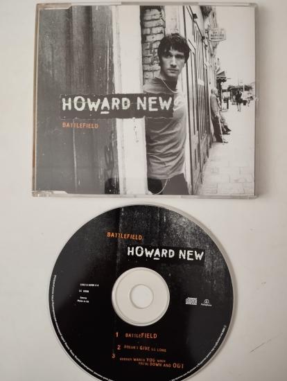 Howard New – Battlefield -  1996 Avrupa  Basım - 2. El CD, Single , Promo