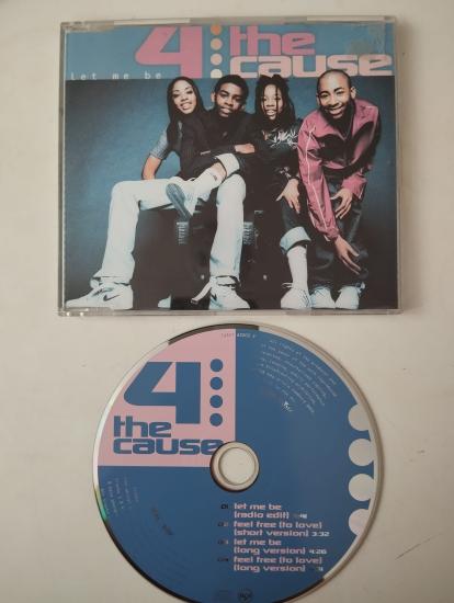 4 The Cause – Let Me Be -  1996 Avrupa  Basım - 2. El CD, Maxi-Single