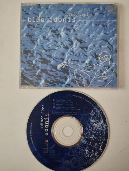Blue Adonis ‎– Disco Cop -  1998 Avrupa  Basım - 2. El CD, Single